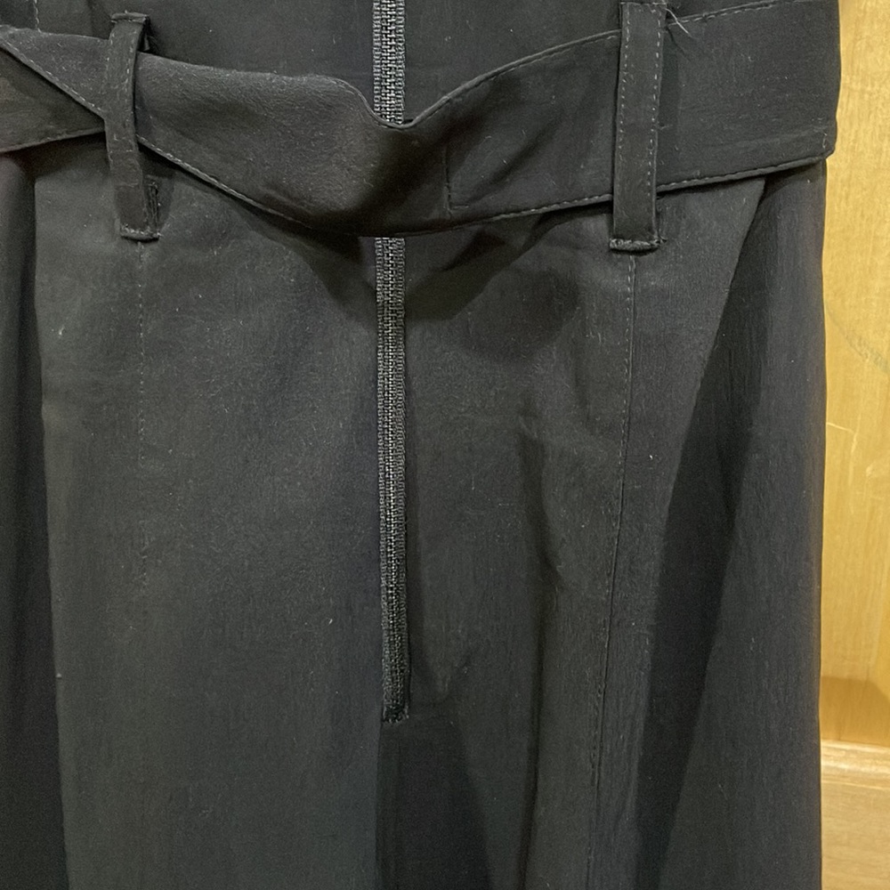 Nanette Lepore Black Short-Sleeve Collared Fit-and-Flare Dress - Picture 13 of 14